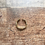 Gold Adjustable Ring- Size 6/7
