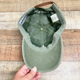 Adams Olive Canvas Cactus Baseball Cap NWT