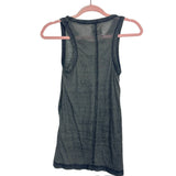 Chaser Grey Ribbed Tank- Size S