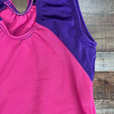 No Brand (GK Stars) Pink/Purple Princess Leotard- Size ~CXS/3-4Y (see notes, no size tag, fits like 3-4 years)