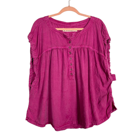 We The Free Magenta Sleeveless Top - Size S (See Notes)