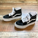 Vans Black High Top Sneakers- Size 7.5/Mens 6