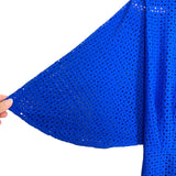 Style:est Electric Blue Lace Wrap Cover Up NWT- Size XL