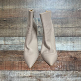 Marc Fisher Grey Leather Booties- Size 8.5 (see notes)