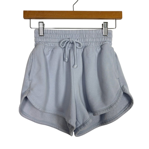 Abercrombie & Fitch Soft A&F Collection Light Blue Elastic Waistband Shorts - Size XS