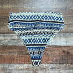 Beach Riot Blue Patterned Swim Bottom NWOT - Size M (We Have Matching Top!)