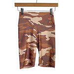 Aerie Pink Camo Hi-Rise Biker Shorts- S