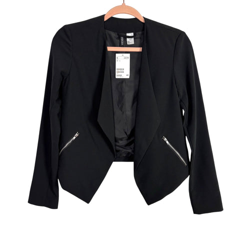 Divided by H&M Black Open Front Blazer NWT- Size 2