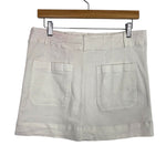 Avara White Stretch Skirt- Size M (see notes)