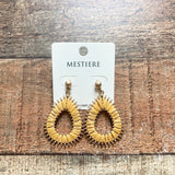 Mestiere The Bedons Mustard Earrings (New in Bag)