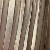 By Together Metallic Bronze Pleated Skirt - Size L (See Notes)