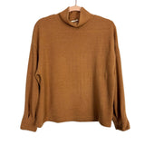 Lush Tan Mock Neck Top - Size S