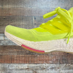 Adidas Neon Yellow Ultraboost Sneakers - Size 7.5 (See Notes)