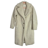 Lou & Grey Cream Faux Fur Jacket- Size XXS