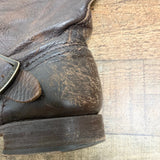FRYE Dark Brown Leather Boots- Size ~8.5 (see notes)