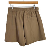 Varley Mocha Drawstring Shorts- Size M