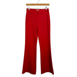 Alice + Olivia Red Wide Leg Pants- Size 0