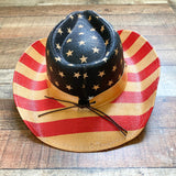 Saddleback Hats Stars & Stripes Cowgirl Hat