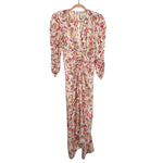 Isabel Marant Albini Paisley Print Silk Blend Cinched Dress- Size 34