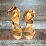 Dolce Vita Shayla Suede Leather Espadrille Sandals- Size 9.5 (see notes)
