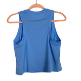 Lululemon Sky Blue Ultralight Waist-Length Tank Top - Size ~4 (No Size Tag, Fits Like A 4 - See Notes)