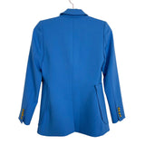 Smythe Blue Wool Blend Blazer- Size 2