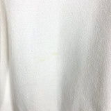 Free People White Ribbed Mock Neck Tunic/Dress- Size S (see notes)
