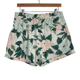 Billabong x The Salty Blonde Tropical Print Cuffed Shorts NWT- Size 31 (sold out online)