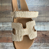 Steve Madden Velcro Strap Sandals- Size 9 (see notes)