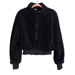 Alo Yoga Black Sherpa Jacket - Size S (See Note)