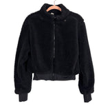 Alo Yoga Black Sherpa Jacket - Size S (See Note)