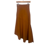 A.L.C Camel Asymmetrical Hem Slit Skirt- Size XS (we have matching top)