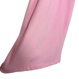Free People Movement Pink Ribbed Two Piece Wide Leg Pant Set- Size S