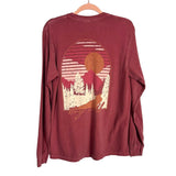 Comfort Colors Stay Wild Long Sleeve Top- Size M