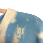 Peach Love Blue/White Tie Dye Sweatshirt Dress NWT- Size M (see notes)