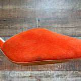Marc Fisher Orange Suede Stilettos- Size 8.5 (see notes)
