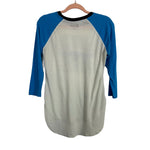 NFL Team Apparel Carolina Panthers Raglan Tee- Size M (see notes)
