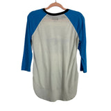 NFL Team Apparel Carolina Panthers Raglan Tee- Size M (see notes)
