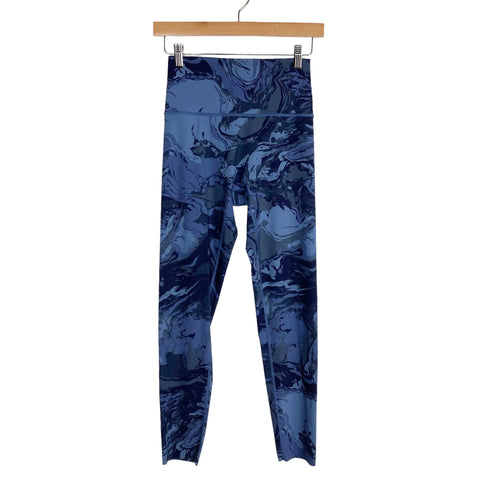 Offline by Aerie Blue Swirl Leggings- Size M (Inseam 25.5”)