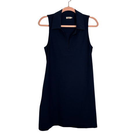 Faherty Navy Blue Dress - Size S