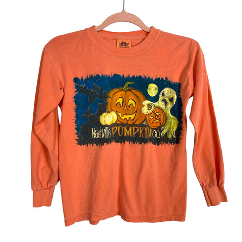 Comfort Colors Orange Nashville Pumpkin Long Sleeve Tee-Size Youth Medium (see notes, we have matching adult top)