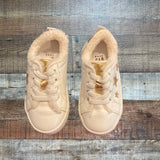 Baby Gap White and Gold Sneakers- Size 6