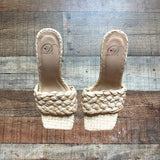 Heart in D Heeled Sandals- Size 7
