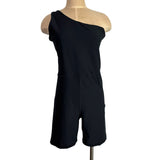 YBP SculptLUX Black One Shoulder Athletic Onesie- Size XL (sold out online)