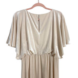 See and Be Seen Front Slit Back Keyhole Dress- Size M
