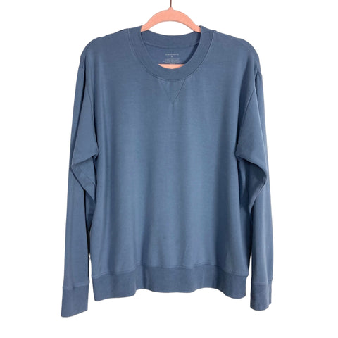 Summersalt Slate Blue Sweatshirt- Size M (see notes)
