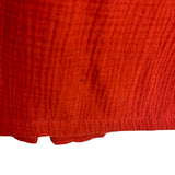 Marine Layer Brick Cotton Dress - Size XS (See Notes)