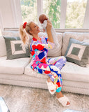 Natori Floral Printed Two Piece Pajama Set- Size S (sold out online, sold as set)