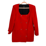 River Island Red Double Breasted Blazer Dress - Size 18/US 14 (Sold Out Online!)