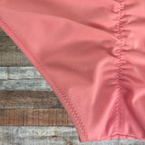 Pink by Victoria's Secret Faded Coral Bikini Bottoms- Size L (see notes, we have matching top)